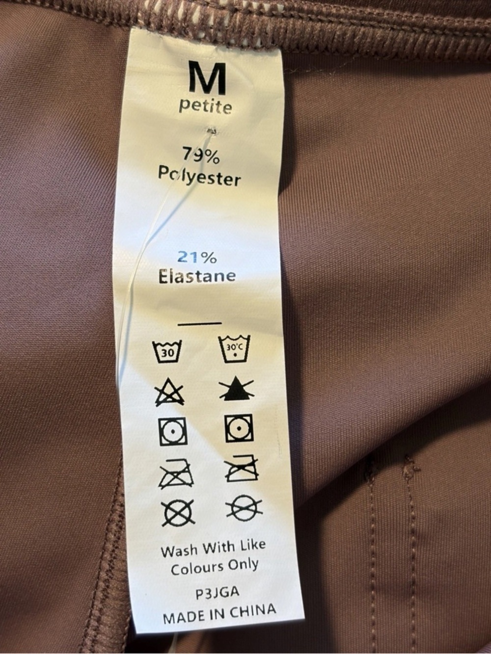 HALARA DayStretch High Waisted Pockets Straight Leg Casual Pants Size M Petite - Picture 10 of 13